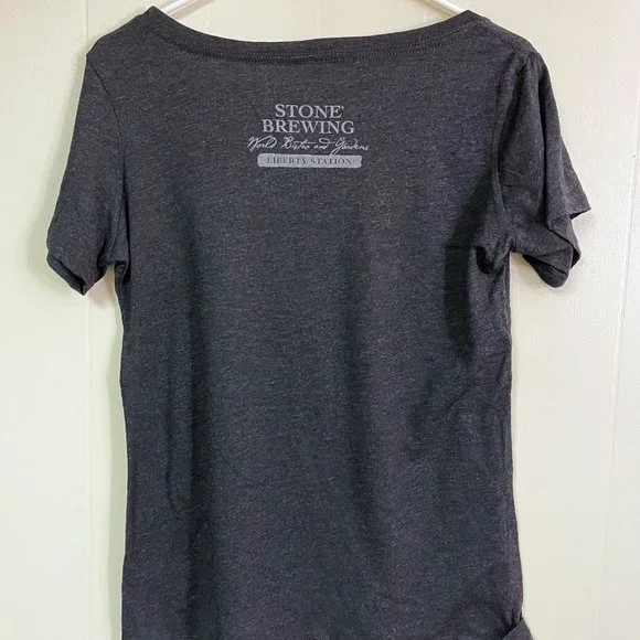 Stone Brewing LADIES TEE (Stone Liberty Station Bistro Staff shirts) --NEW - Picture 3 of 6